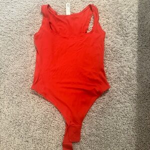 Wondermost ultra soft squareneck nulu sleeveless bodysuit